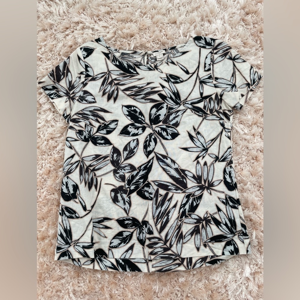 J. Crew Linen Top